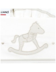 Cradle pram sheet set cotton - Dolci Sogni | Corredoitaliano.com
