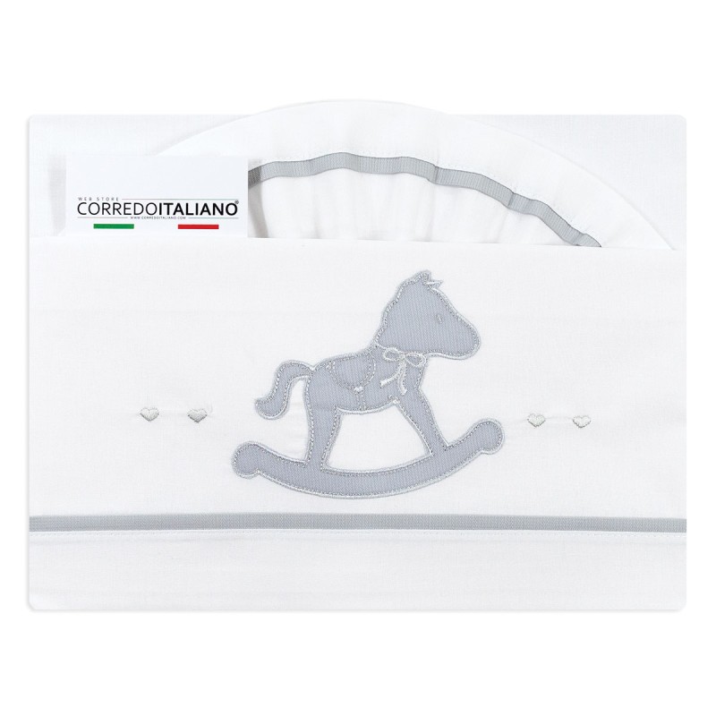 Set lenzuola per culla e carrozzina - Dolci Sogni DSLC6020