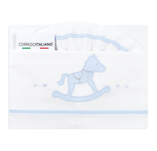 Cradle pram sheet set cotton - Dolci Sogni DSLC6020 2