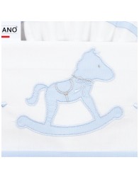 Cradle pram sheet set cotton - Dolci Sogni | Corredoitaliano.com