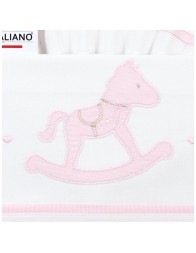 Set lenzuola per culla e carrozzina - Dolci Sogni | Corredo Italiano