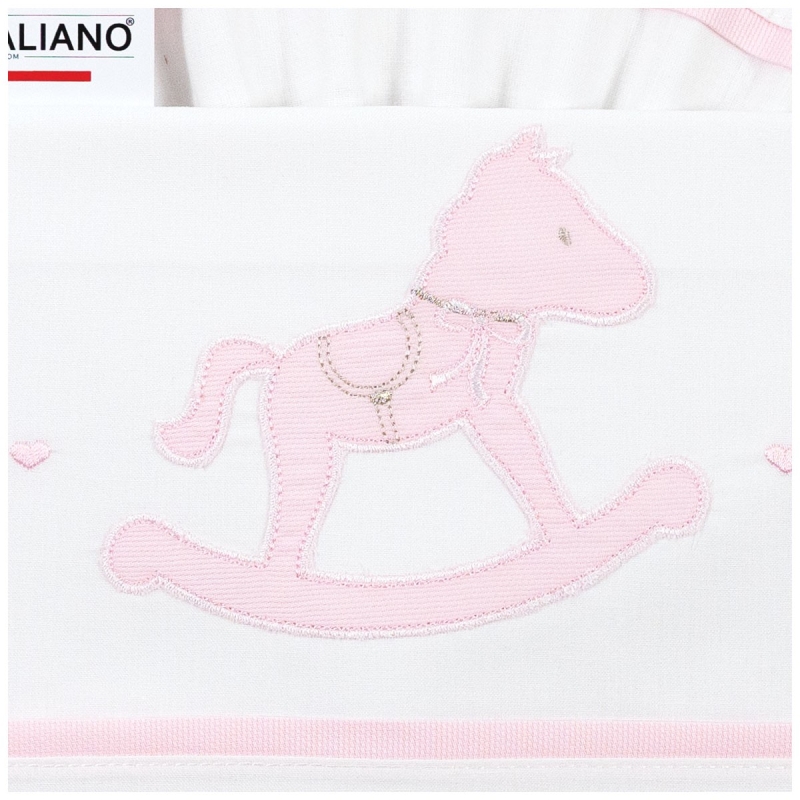 Set lenzuola per culla lettino - Dolci Sogni | Corredoitaliano.com