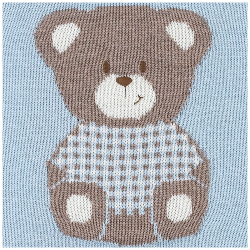 Blanket pure wool for cradle pram - Corredoitaliano Blanket pure wool for cradle pram - Corredoitaliano