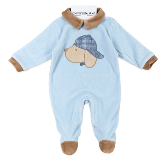 Baby boy bodysuits chenille - Les Jolies LJ3444AZ 2