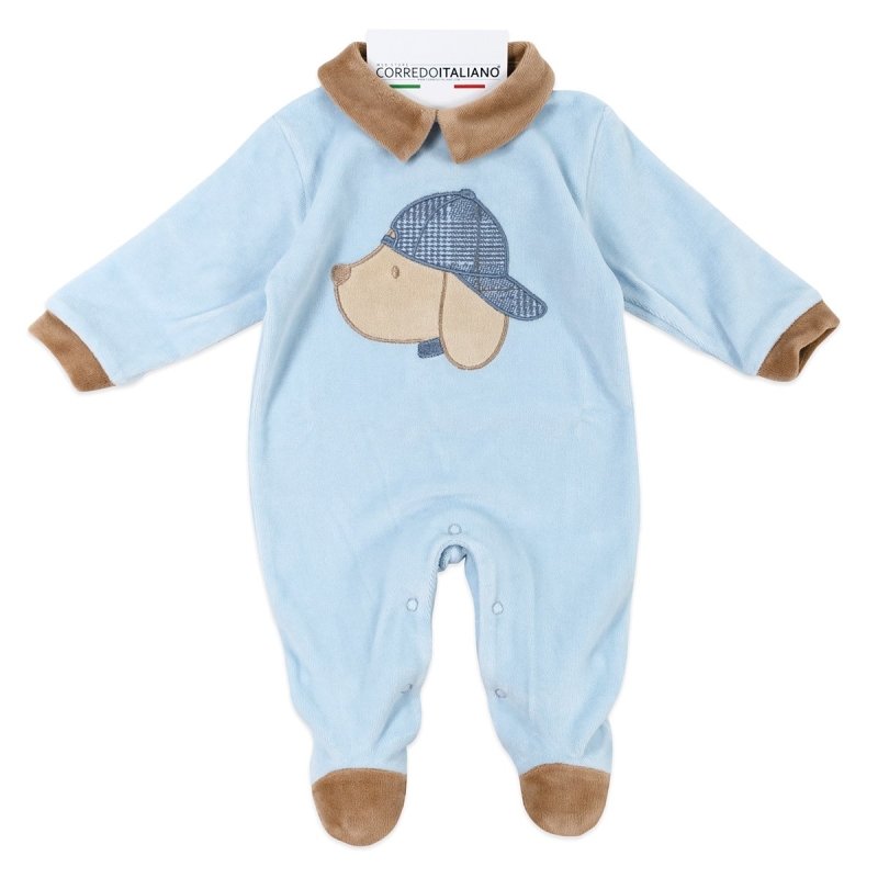 Baby boy bodysuits chenille - Les Jolies LJ3444AZ