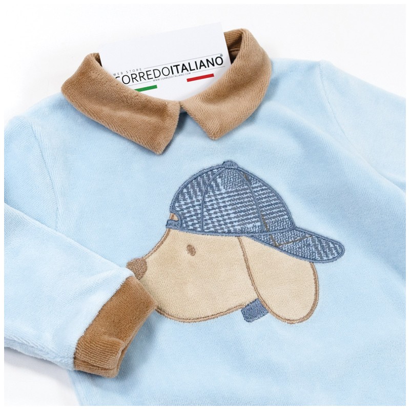 Baby boy bodysuits chenille - Les Jolies LJ3444AZ