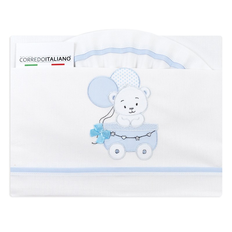 Set lenzuola per culla e carrozzina - Dolci Sogni DSLC6038
