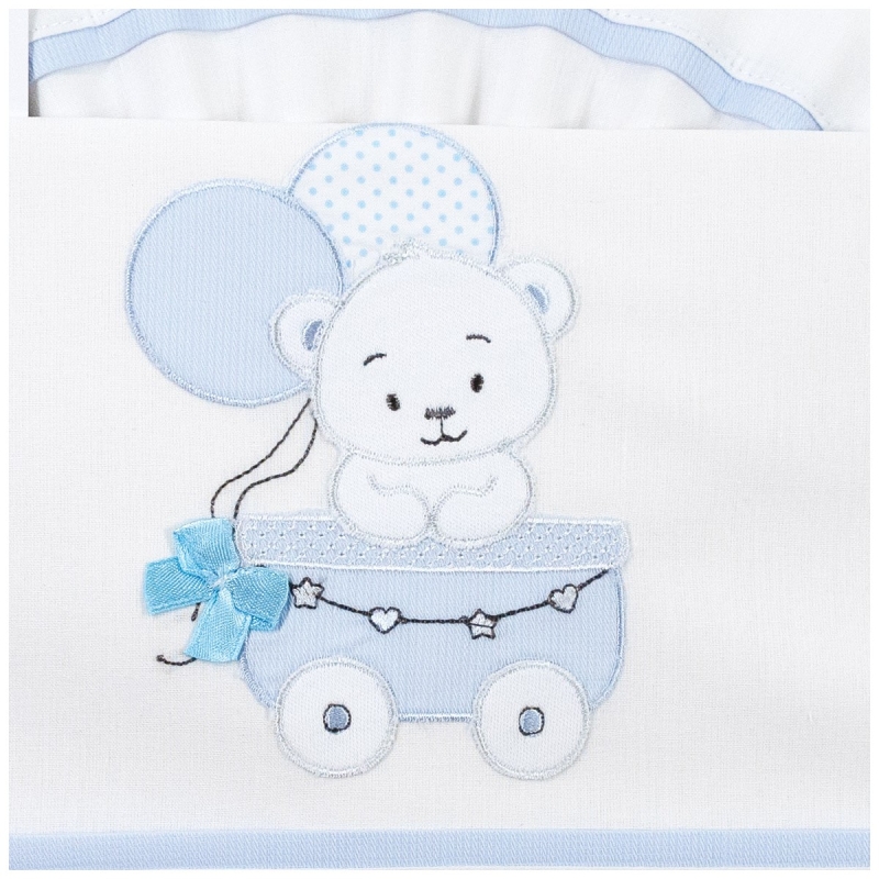 Cot bed sheet set cotton - Dolci...