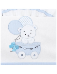 Cot bed sheet set cotton - Dolci Sogni DSL6038