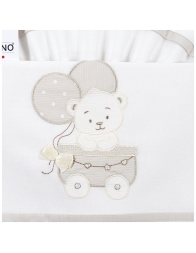 Cot bed sheet set cotton - Dolci Sogni DSL6038