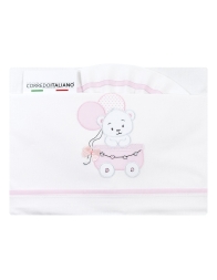 Cot bed sheet set cotton - Dolci Sogni DSL6038