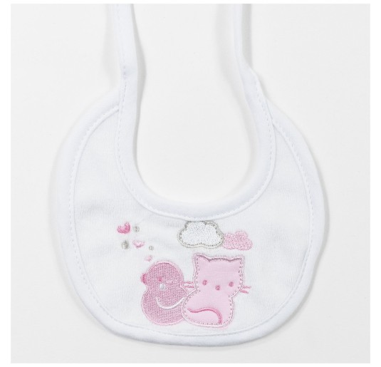 Bib in chenille embroidered AD9857A 2