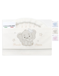 Cradle Pram sheet set cotton - Dolci Sogni DSLC6017