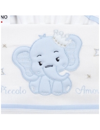 Cot bed sheet set cotton - Dolci Sogni DSL6017