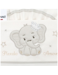 Cot bed sheet set cotton - Dolci Sogni DSL6017