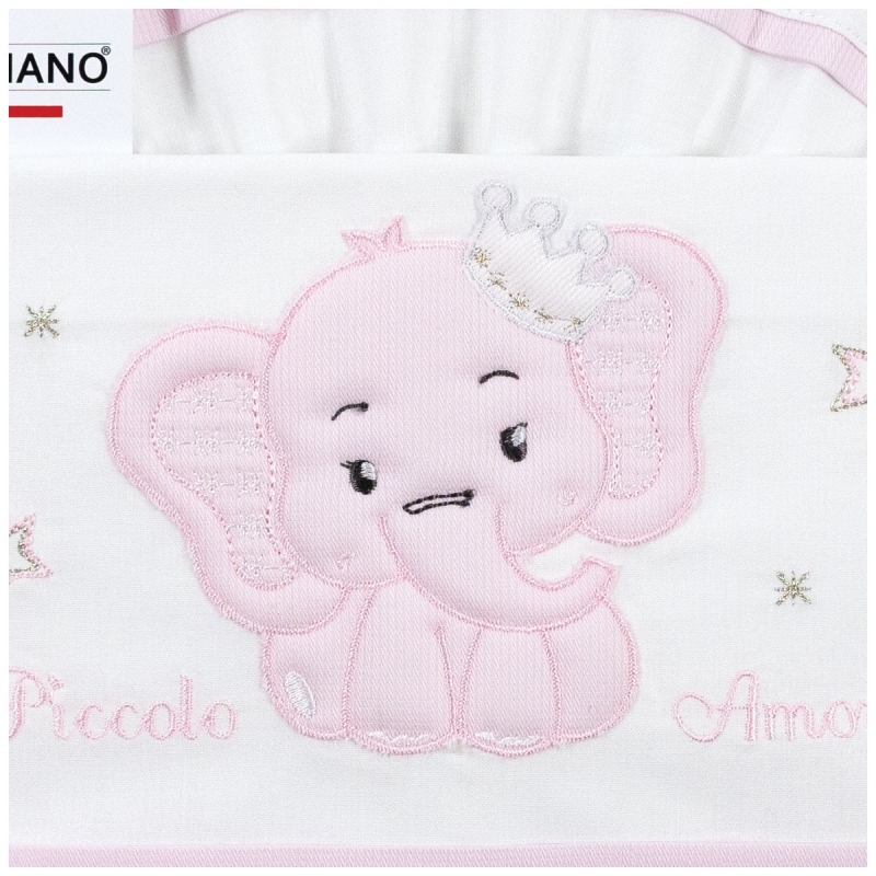 Cot bed sheet set cotton - Dolci...