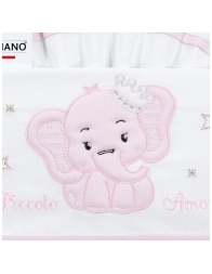 Cot bed sheet set cotton - Dolci Sogni DSL6017