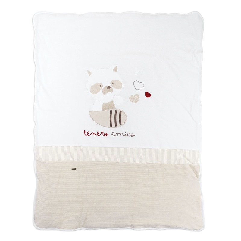 Copertina in ciniglia per culletta Mio Piccolo Copertina in ciniglia per culletta Mio Piccolo