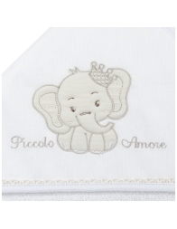 Accappatoio triangolo in spugna - Elefantino | Corredoitaliano