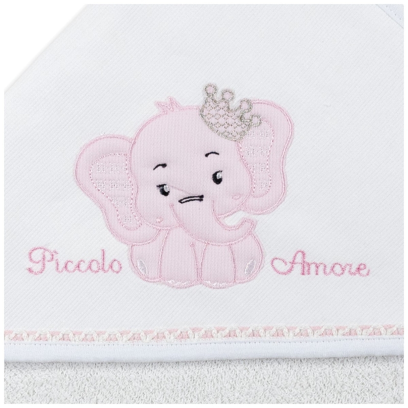 Accappatoio triangolo in spugna - Elefantino | Corredoitaliano