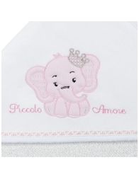 Accappatoio triangolo in spugna - Elefantino | Corredoitaliano