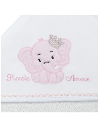 Triangular Terry Bathrobe - Elephant | Corredoitaliano