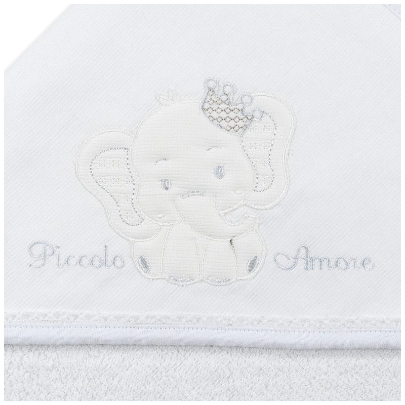 Accappatoio triangolo in spugna - Elefantino | Corredoitaliano