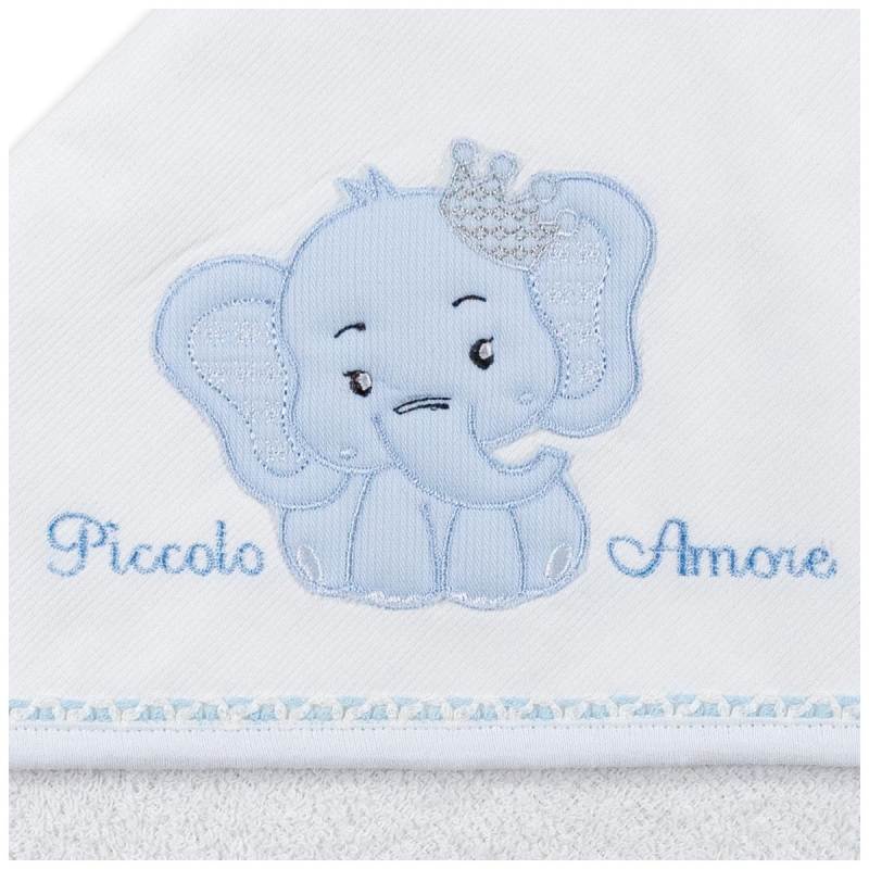 Accappatoio triangolo in spugna - Elefantino | Corredoitaliano