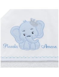 Accappatoio triangolo in spugna - Elefantino | Corredoitaliano