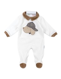 Tutina in ciniglia con colletto - Les Jolies | Corredoitaliano