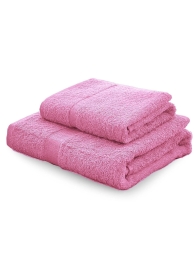 Tintunita & Co - towel and guest towel set Gabel - Fucsia
