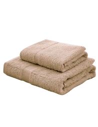 Tintunita & Co - towel and guest towel set Gabel - Greige