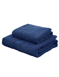 Tintunita & Co - towel and guest towel set Gabel - Blu