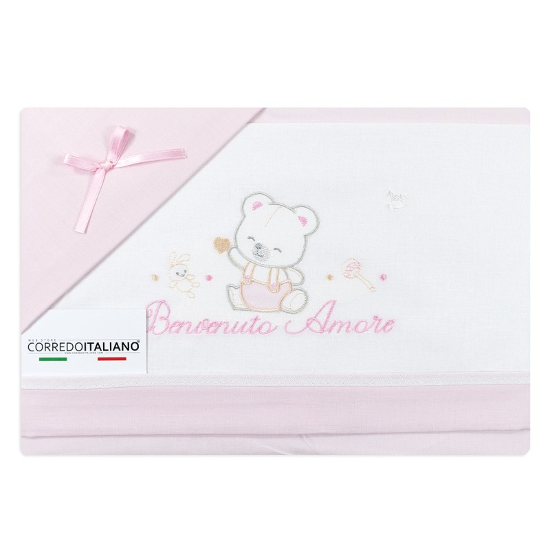 Cradle Pram sheet set - Mio Piccolo LC13312