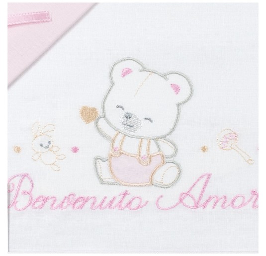 Cradle Pram sheet set - Mio Piccolo LC13312 2