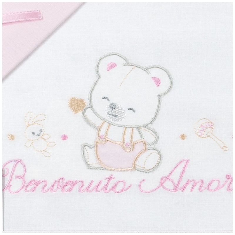 Cradle Pram sheet set - Mio Piccolo... Cradle Pram sheet set - Mio Piccolo...
