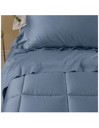 Dreaming - Trapunta invernale tinta unita in Raso di Cotone Matrimoniale - Caleffi