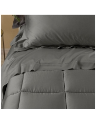 Dreaming - Trapunta invernale tinta unita in Raso di Cotone Matrimoniale - Caleffi