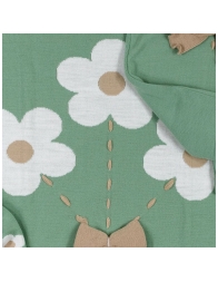 Set corredino prima uscita neonata in misto lana - Prime Emozioni 2121C