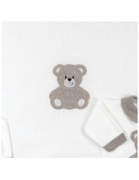 Newborn First Outing Wool Blend Layette Set Klaiadi KLDK126KC