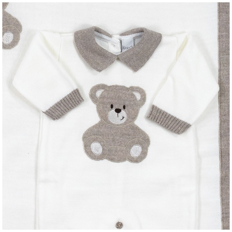 Newborn First Outing Wool Blend...