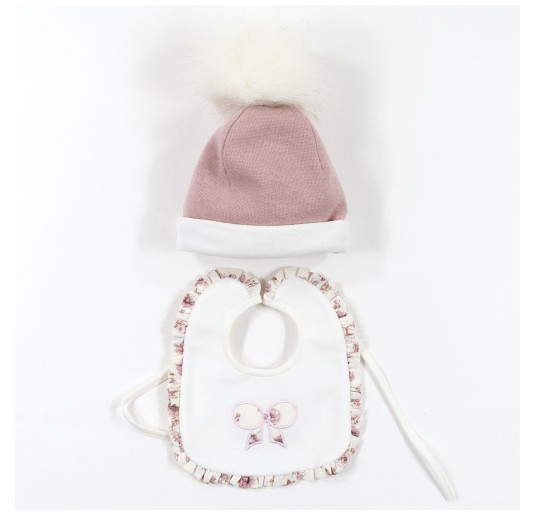 Set Cappellino con Bavetta innvernale - Teneri & Belli TR202