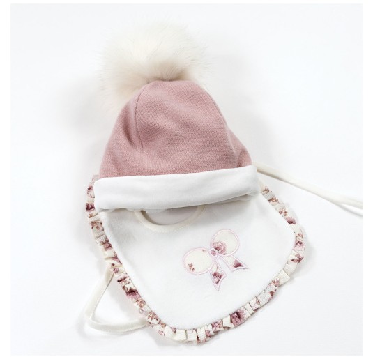 Set Cappellino con Bavetta innvernale - Teneri & Belli TR202 2