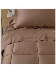 Dreaming - Trapunta invernale tinta unita in Raso di Cotone Matrimoniale - Caleffi