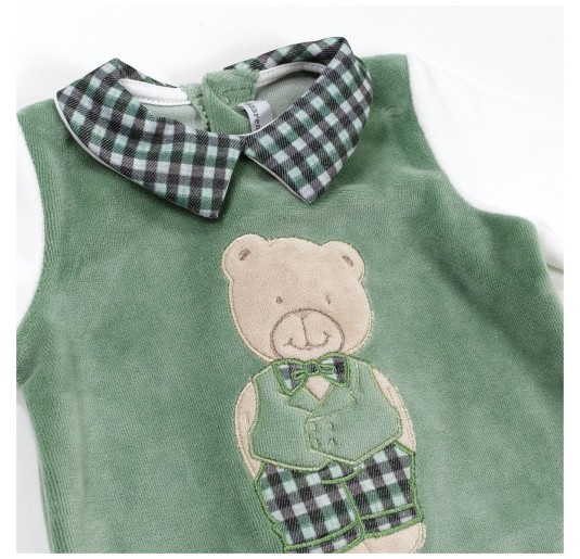 Newborn chenille romper - Nazareno Gabrielli NG211027VV 2