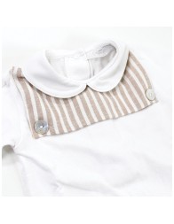 Tutina in cotone jersey con colletto - Coccode' C57004