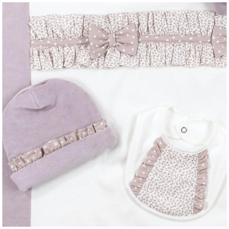 Set Corredino prima uscita Neonata ciniglia Le Chicche LCH7651GLC