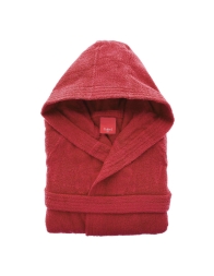 Viareggio - bathrobe with hood and side pockets - Gabel