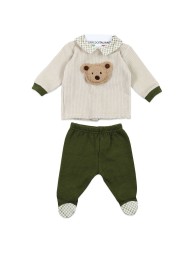 Winter 2-piece clinical newborn set by Le Chicche CL7760