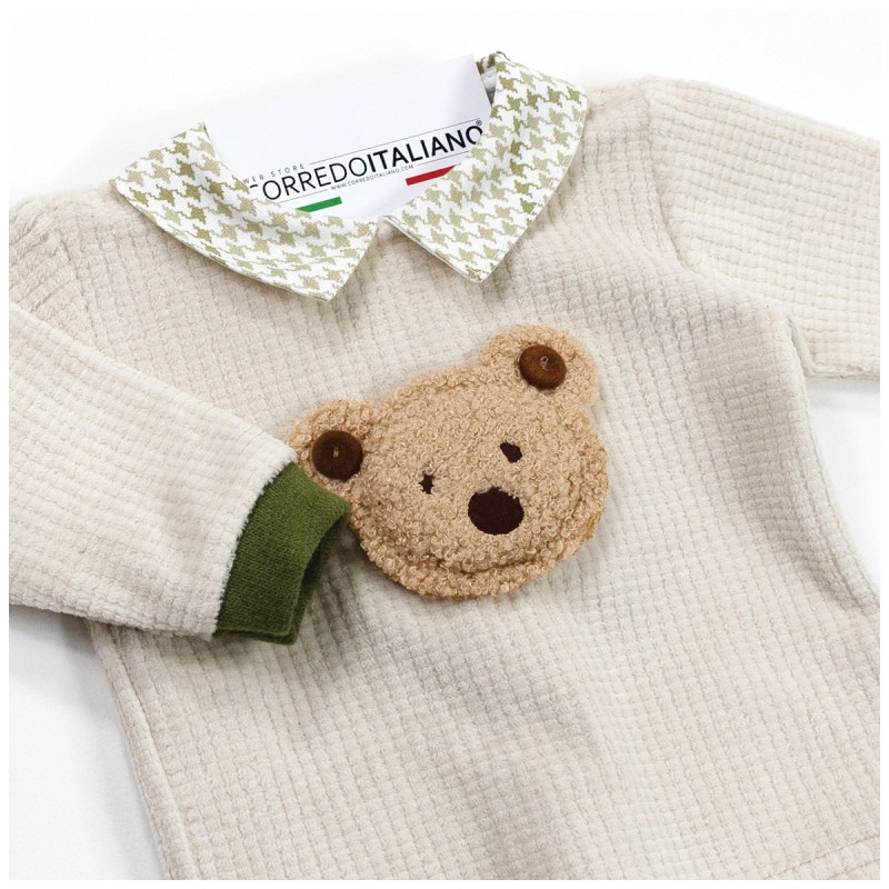 Winter 2-piece clinical newborn set by Le Chicche | Corredoitaliano